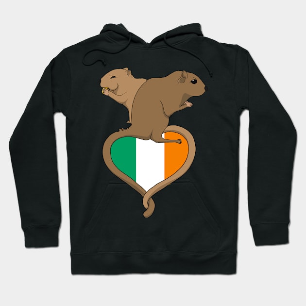 Gerbil Ireland (light) Hoodie by RampArt